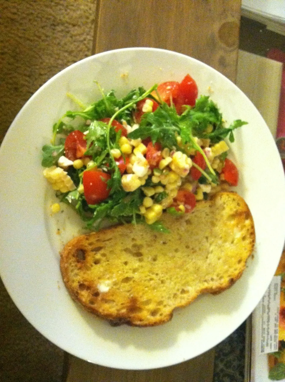 Serve with toast and call it dinner
