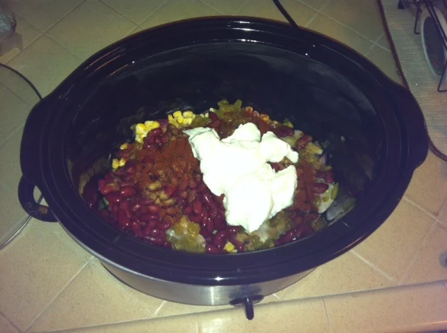 Throw it in the pot and walk away