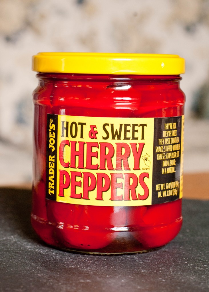 These are one of my favorite new discoveries at TJ's. Great in salads, pasta or this dish! **Trader Joe's marketing people, let me know if you want to start paying me for all these endorsements - thanks!