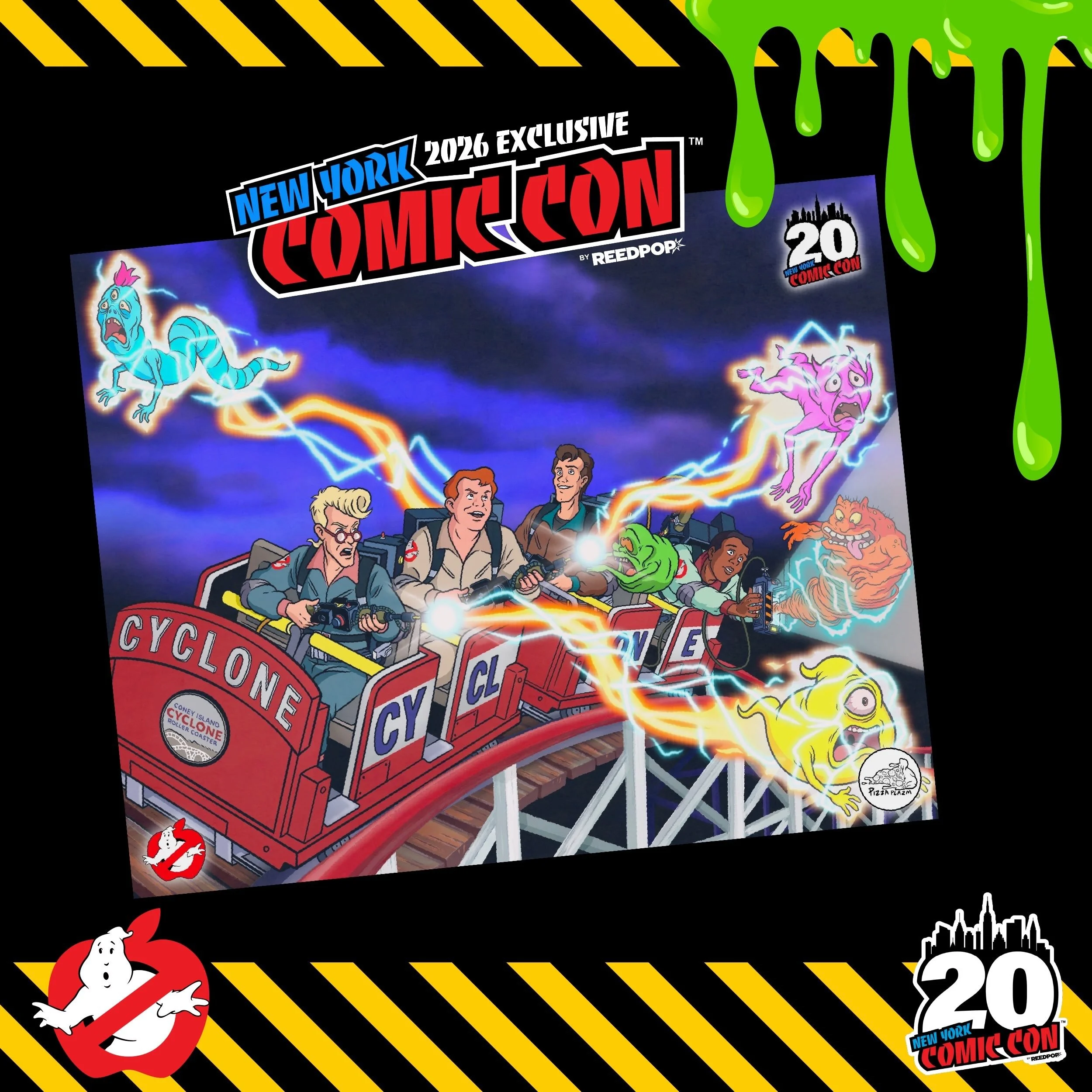 NYC Ghostbusters New York Comic Con 2026 Exclusive Art Print
