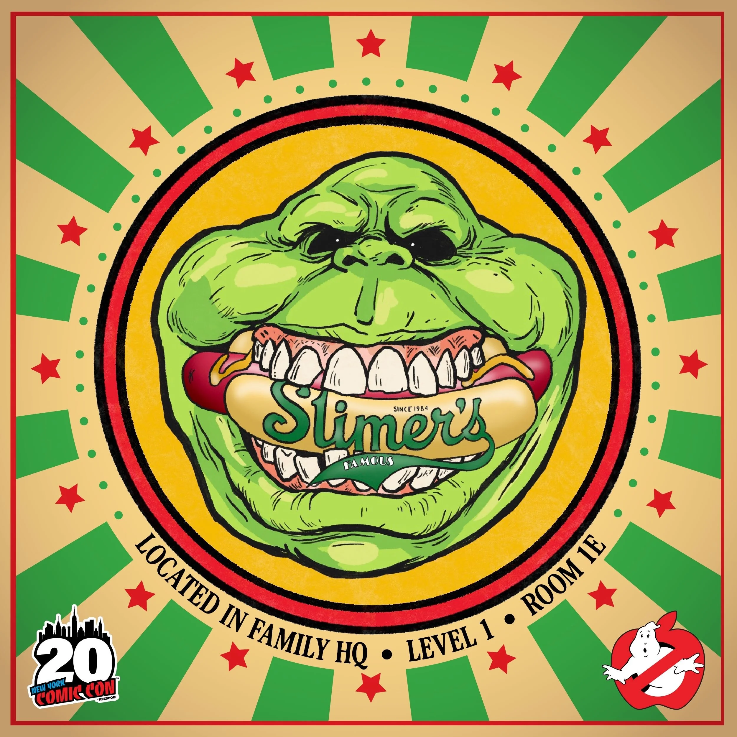 NYC Ghostbusters New York Comic Con 2026 Exclusive Sticker