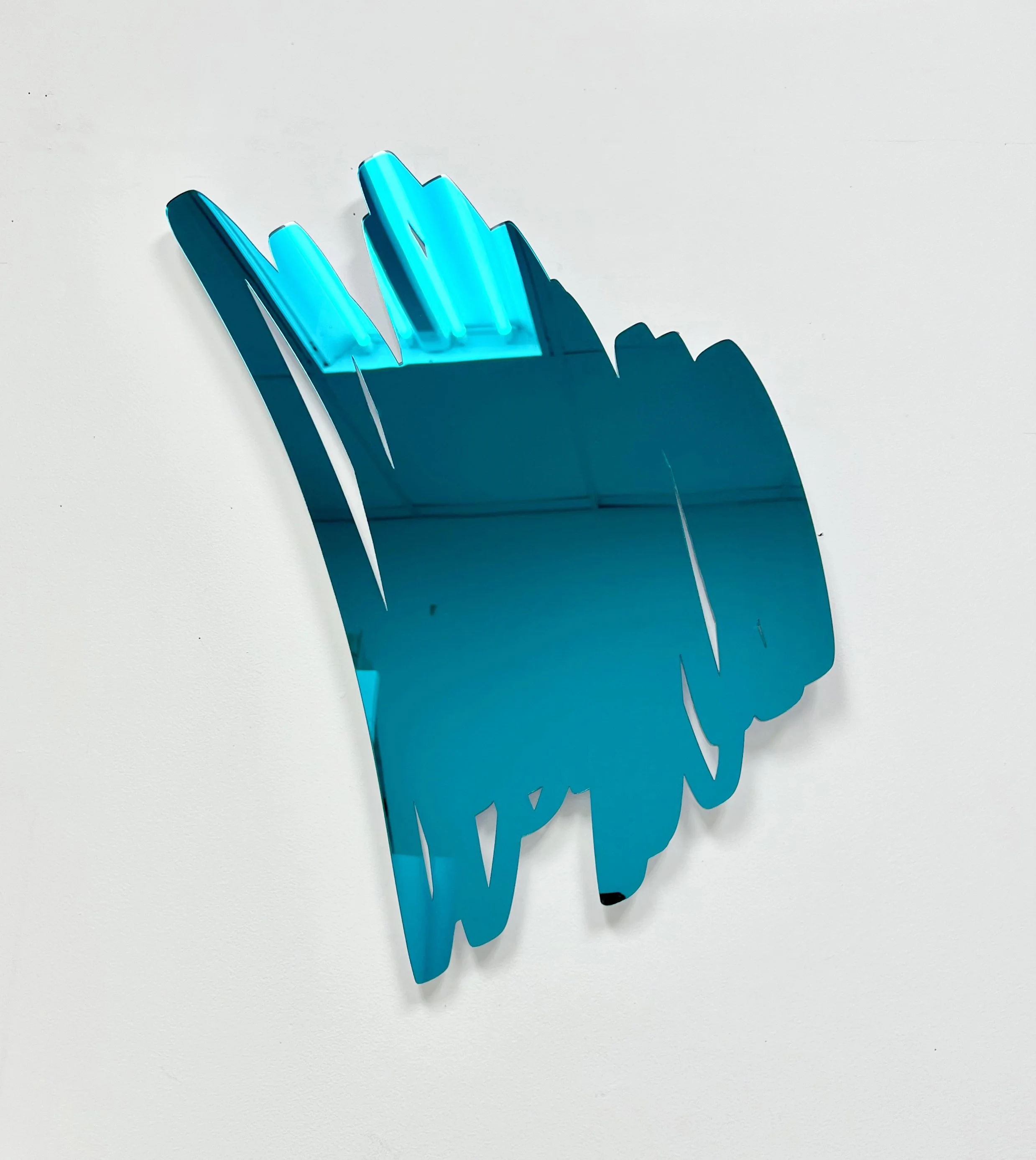 Coleman_Ryan_DiagonalScribbleMirror-Blue_Lasercutacrylic_48x42_2023.jpeg