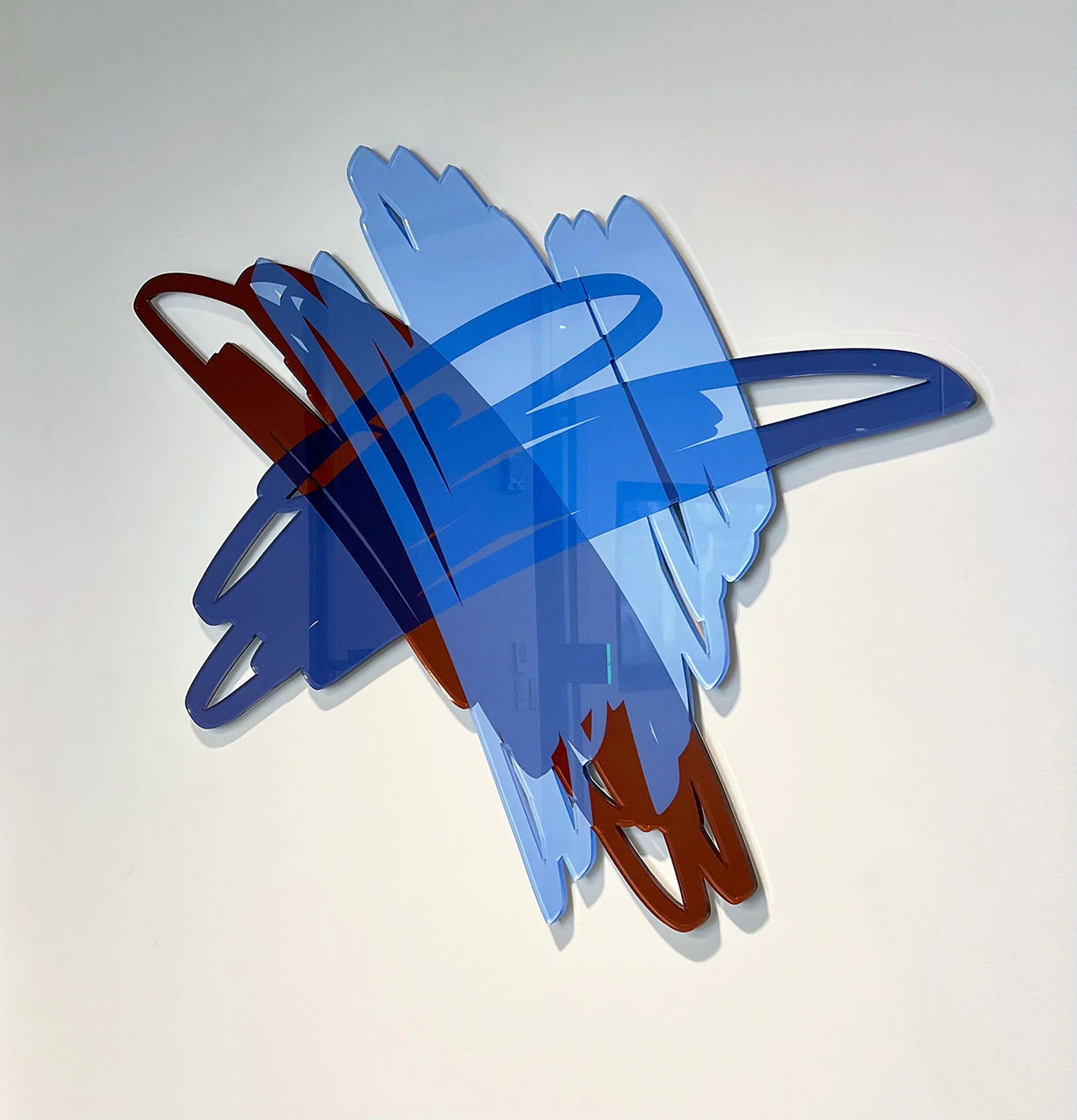 Coleman_Ryan_ThreeScribblesBlueRedOchre_Lasercutacrylic_48x38_2023.jpeg