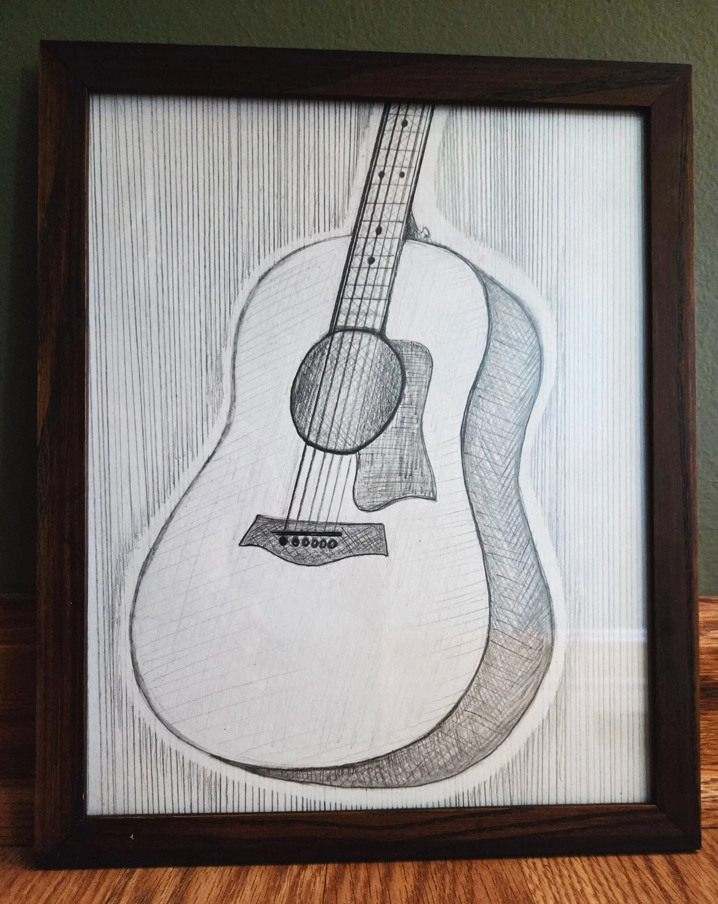 Classic 9 x 11" Pencil on Paper 2026 $60