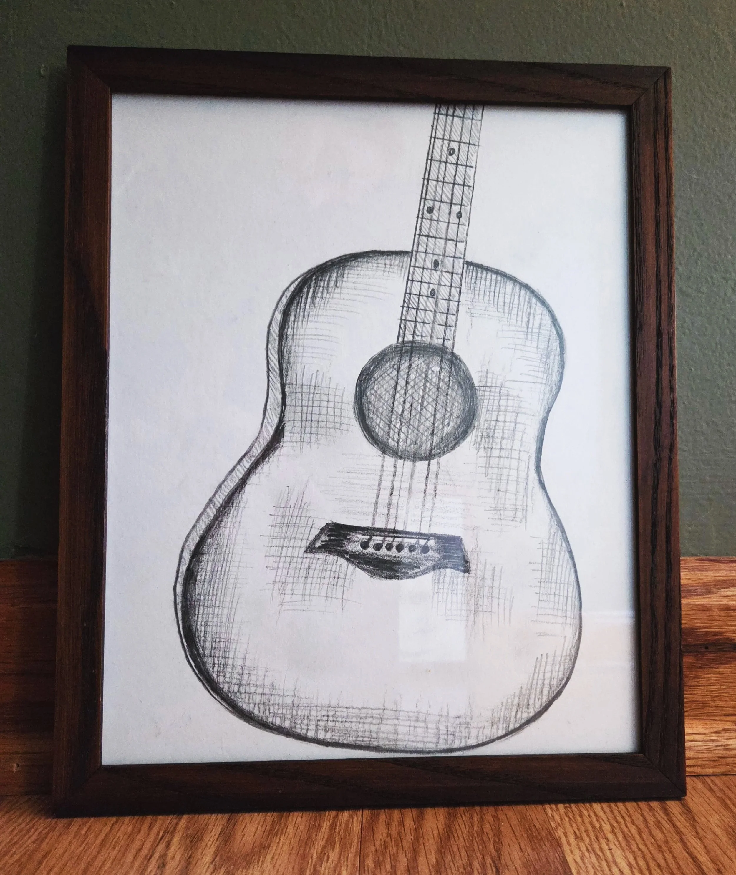 Patches 9 x 11" Pencil on Paper 2026 $50