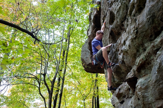 Sport climbing: Red River Gorge, Kentucky