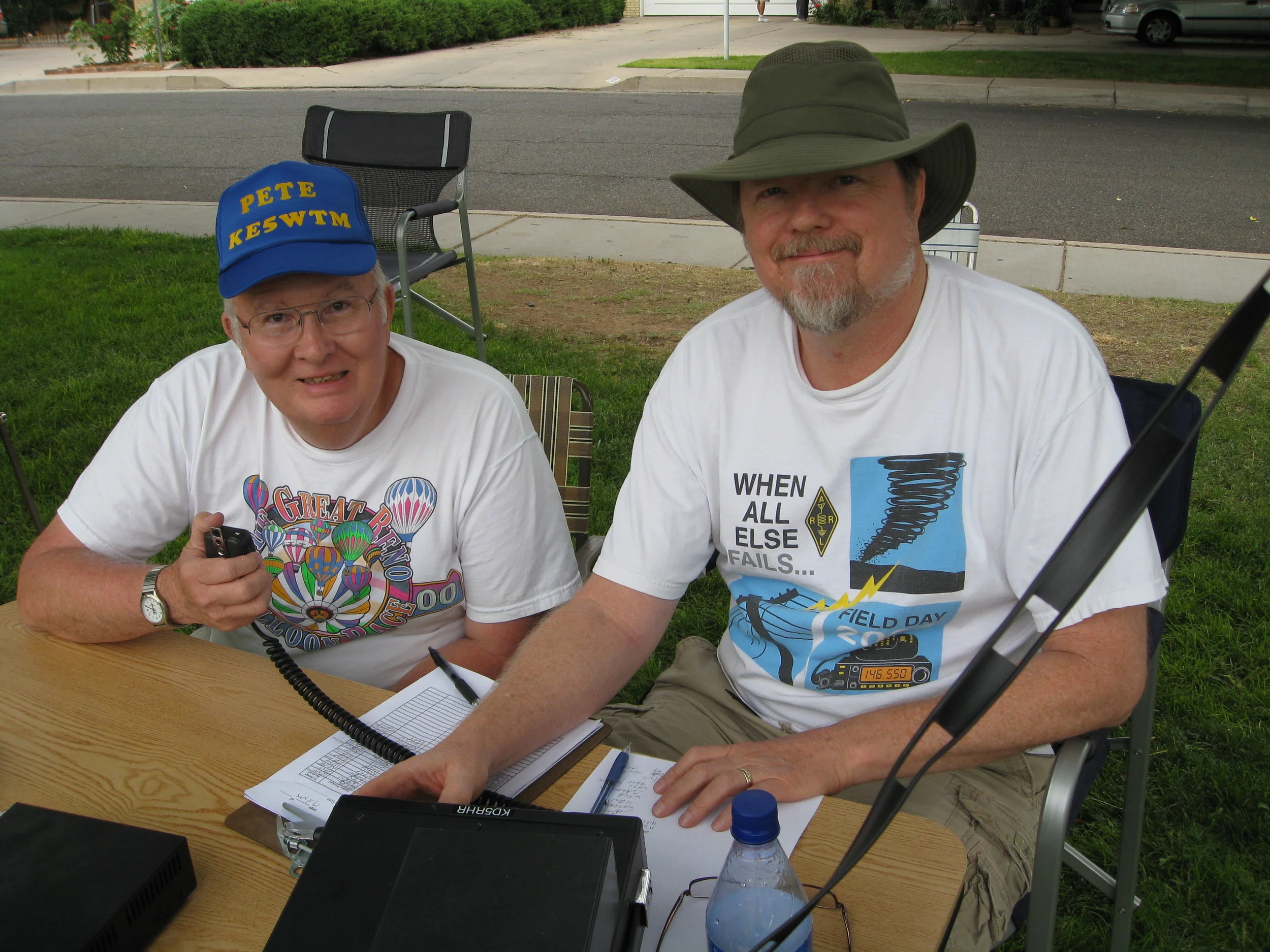 Pete KE5WTM and Steve KD5RHR