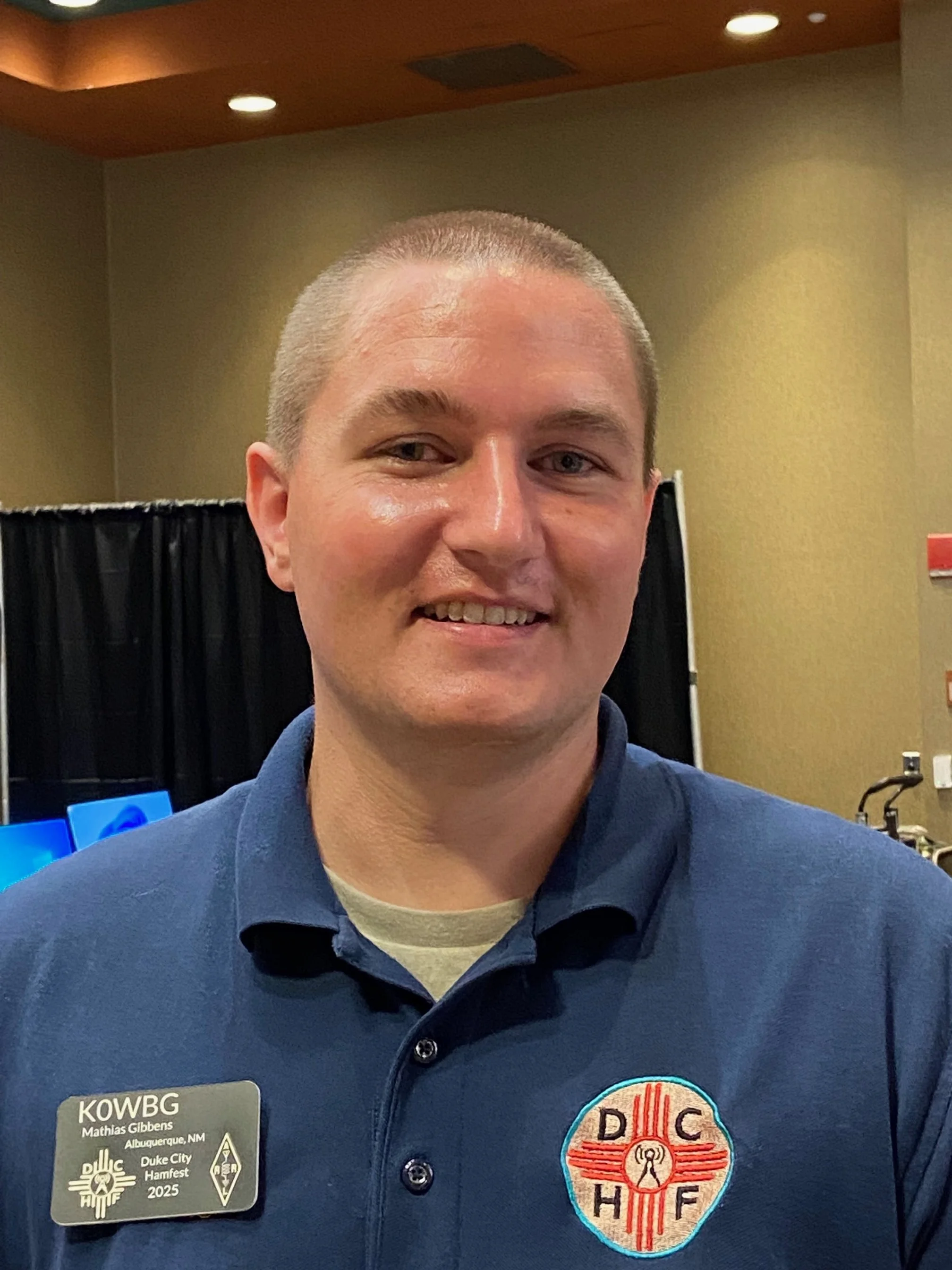 DCHF President Mathias Gibbens K0WBG