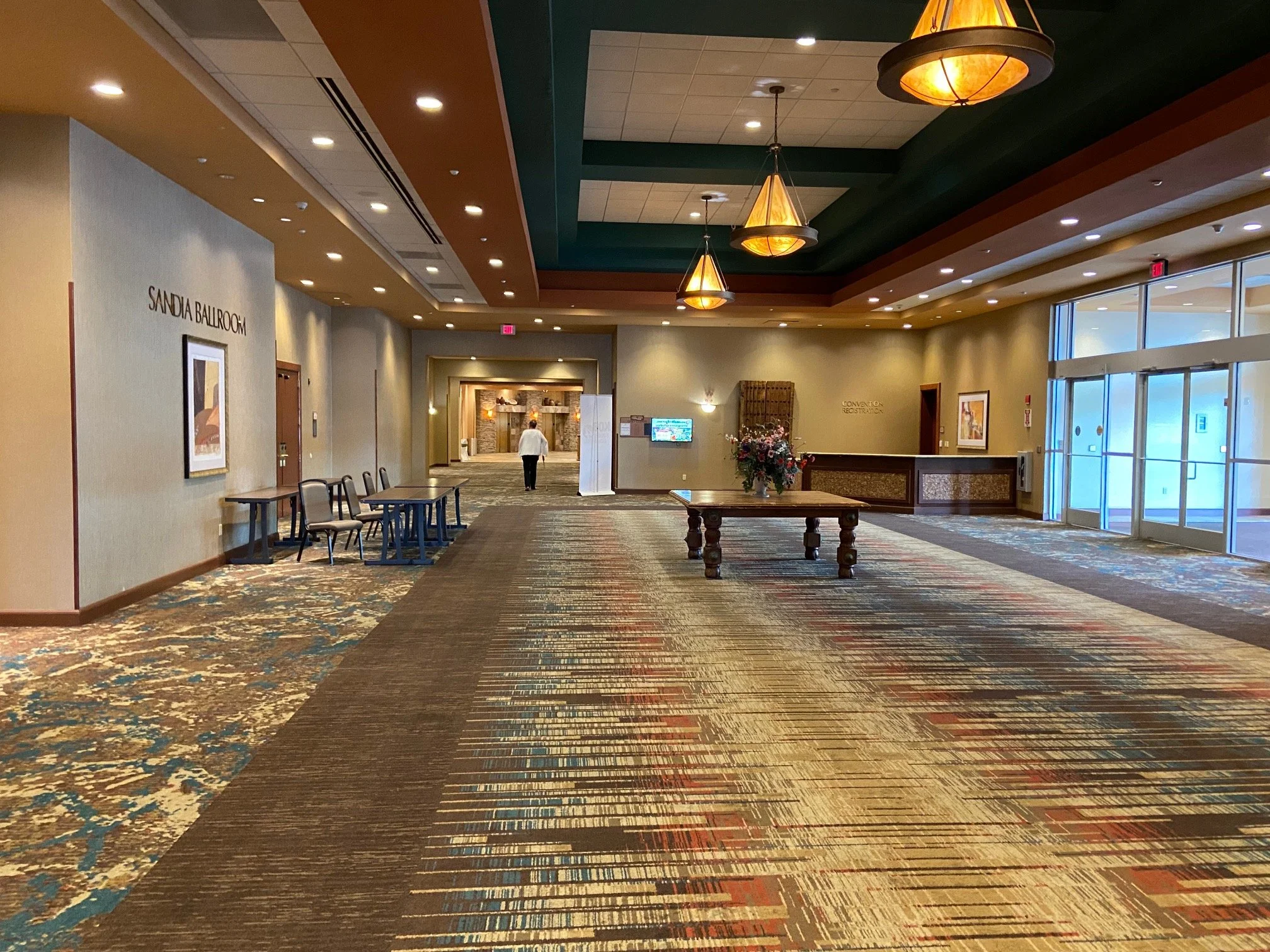 Front Hall "before the storm"