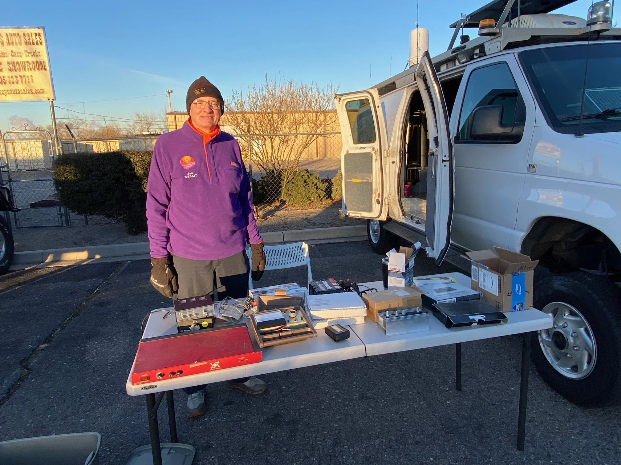 Jon W0AMT selling Rocky Mtn Ham equipment.