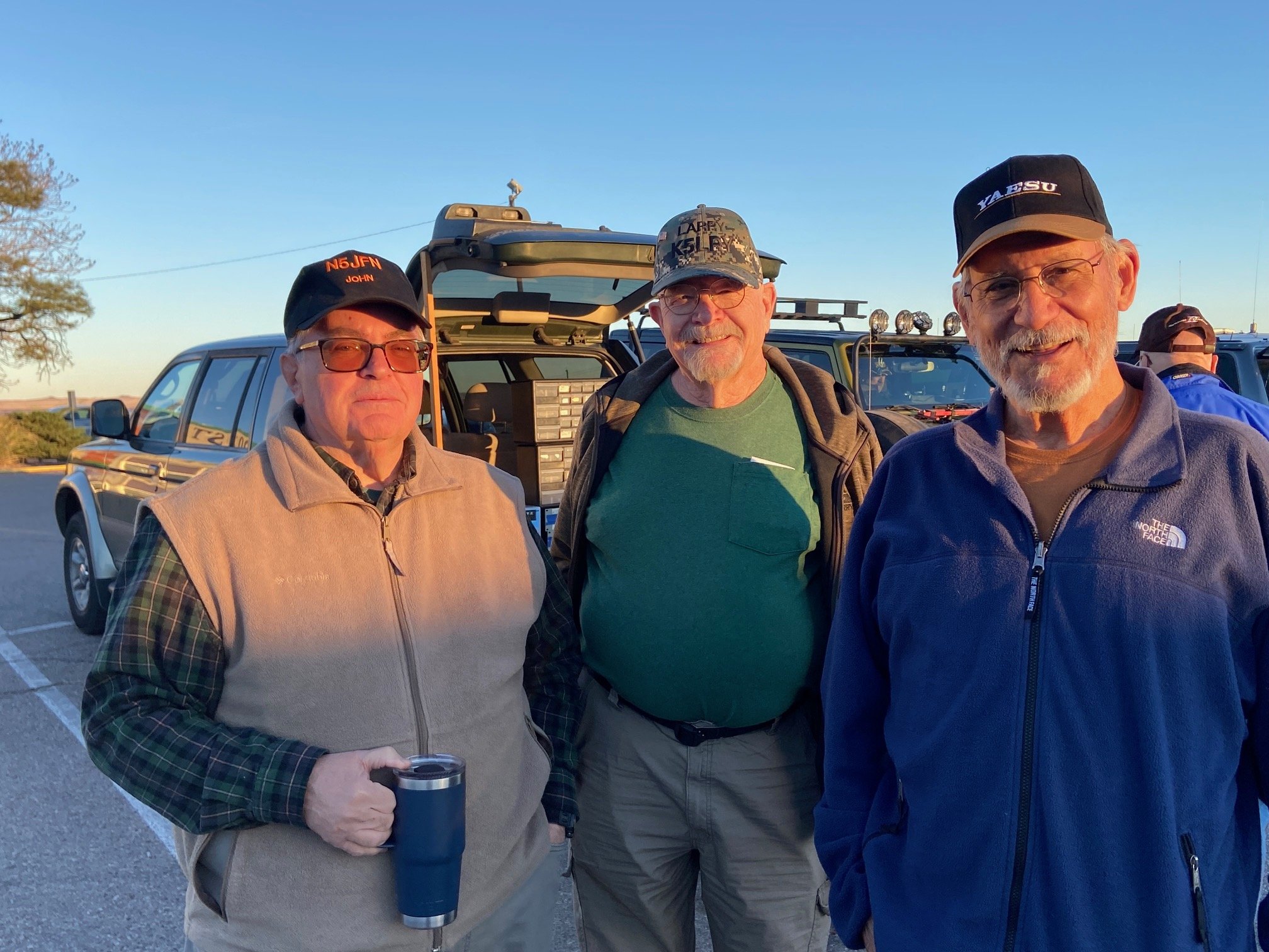 John N5JFN, Larry K5LRY &amp; Bob N5JH 