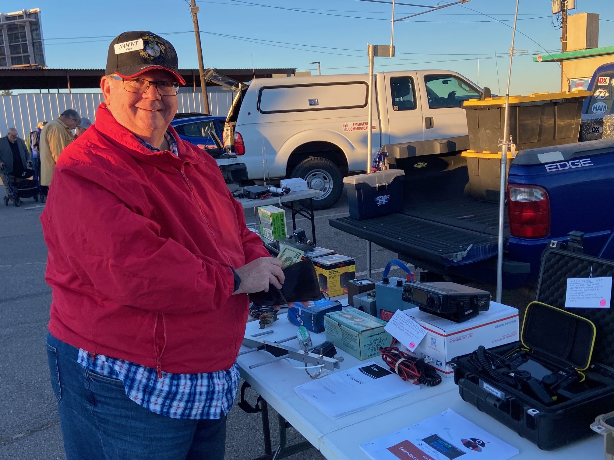 Andy N4WWT selling refurbished laptops and watches.