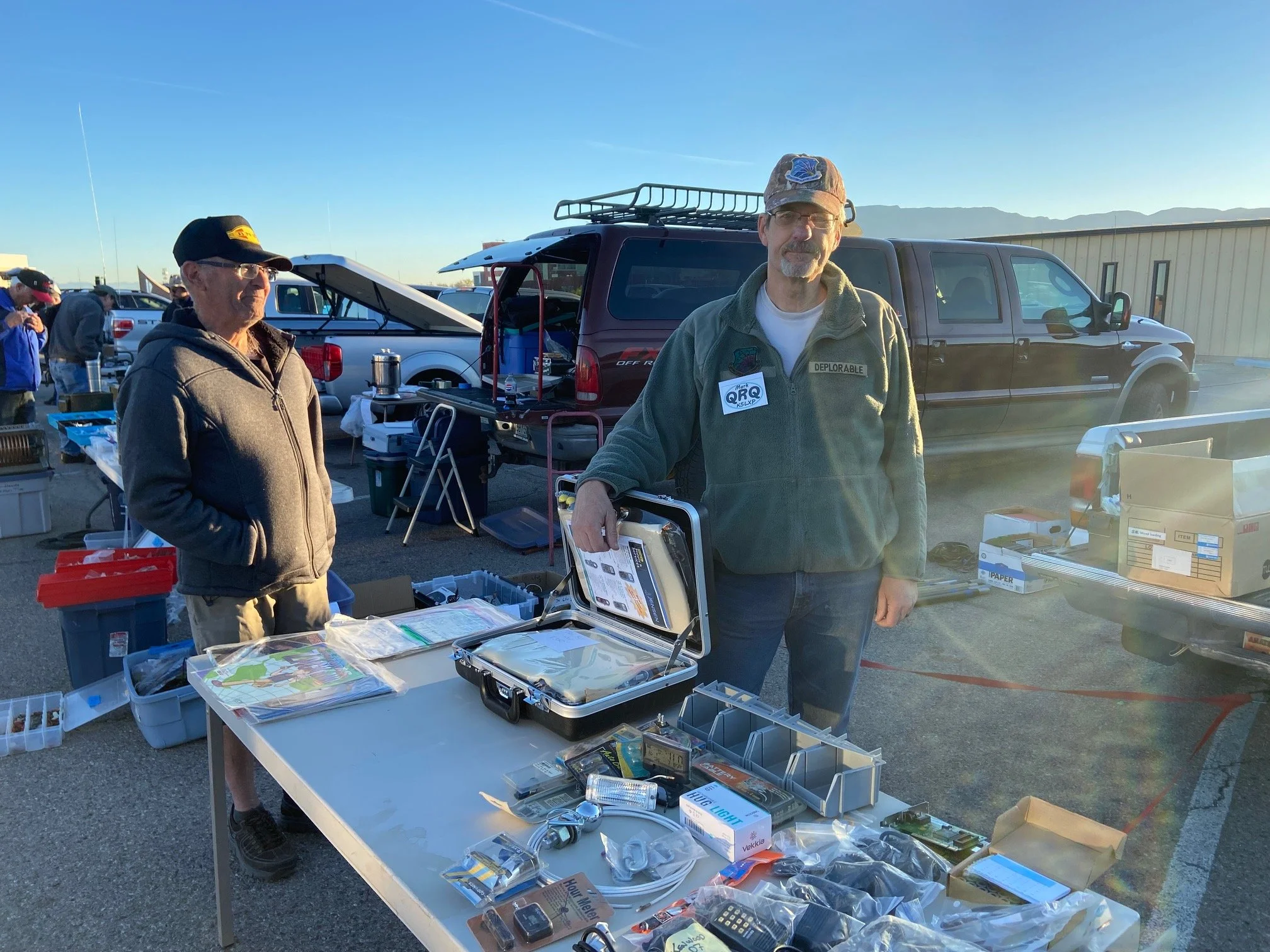 Mark K5LXP also with bargains.