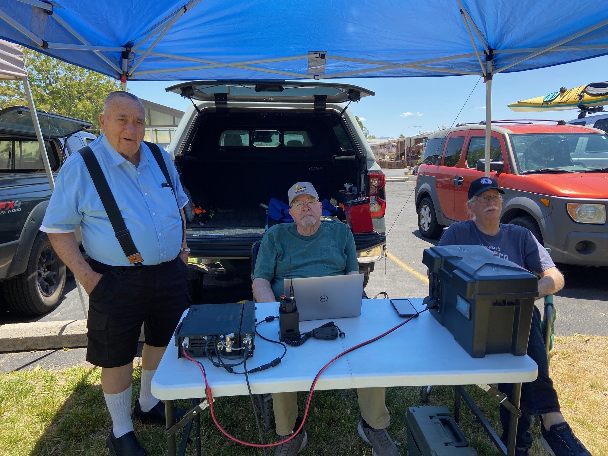 Jim K8OZ, Larry K5LRY &amp; Robert KC5UKE