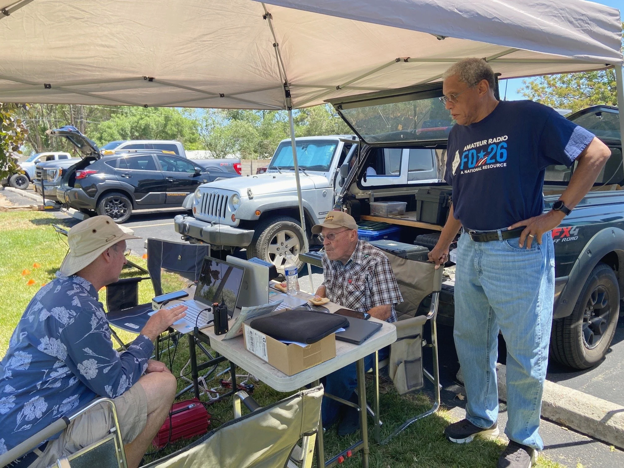 John KC5UVQ &amp; Bill KM6CRL