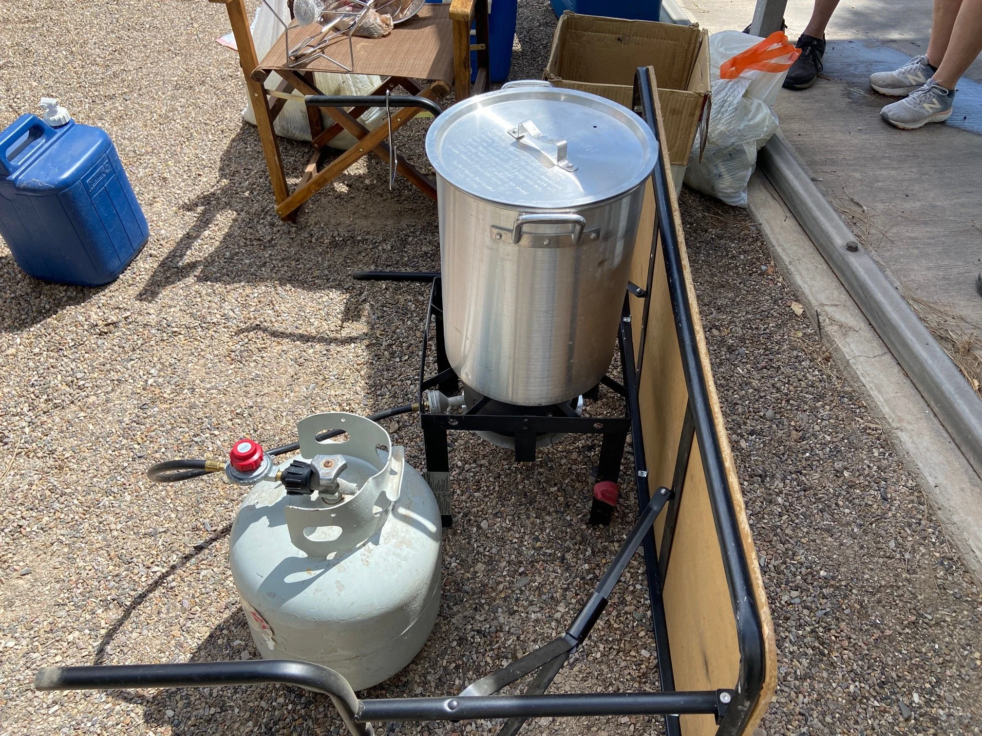 CCCC = Caravan Club Corn Cooker