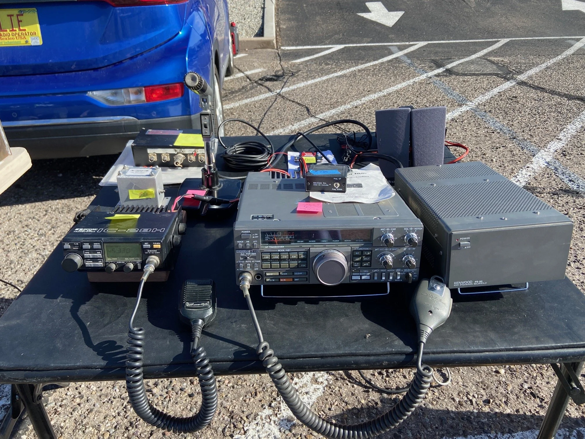 Radios on Table.JPG