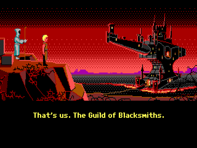 Loom (1990) from Lucasfilm Games.