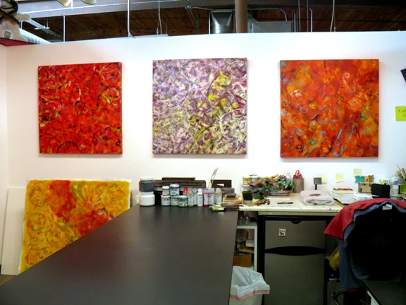 My studio at Golden Belt, Durham, NC