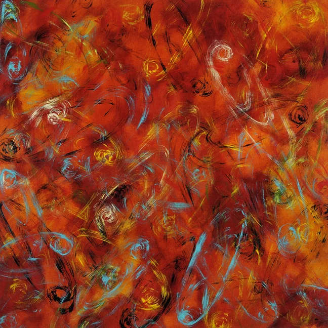 " Dain Bramage " acrylic on canvas, 36x36 in.