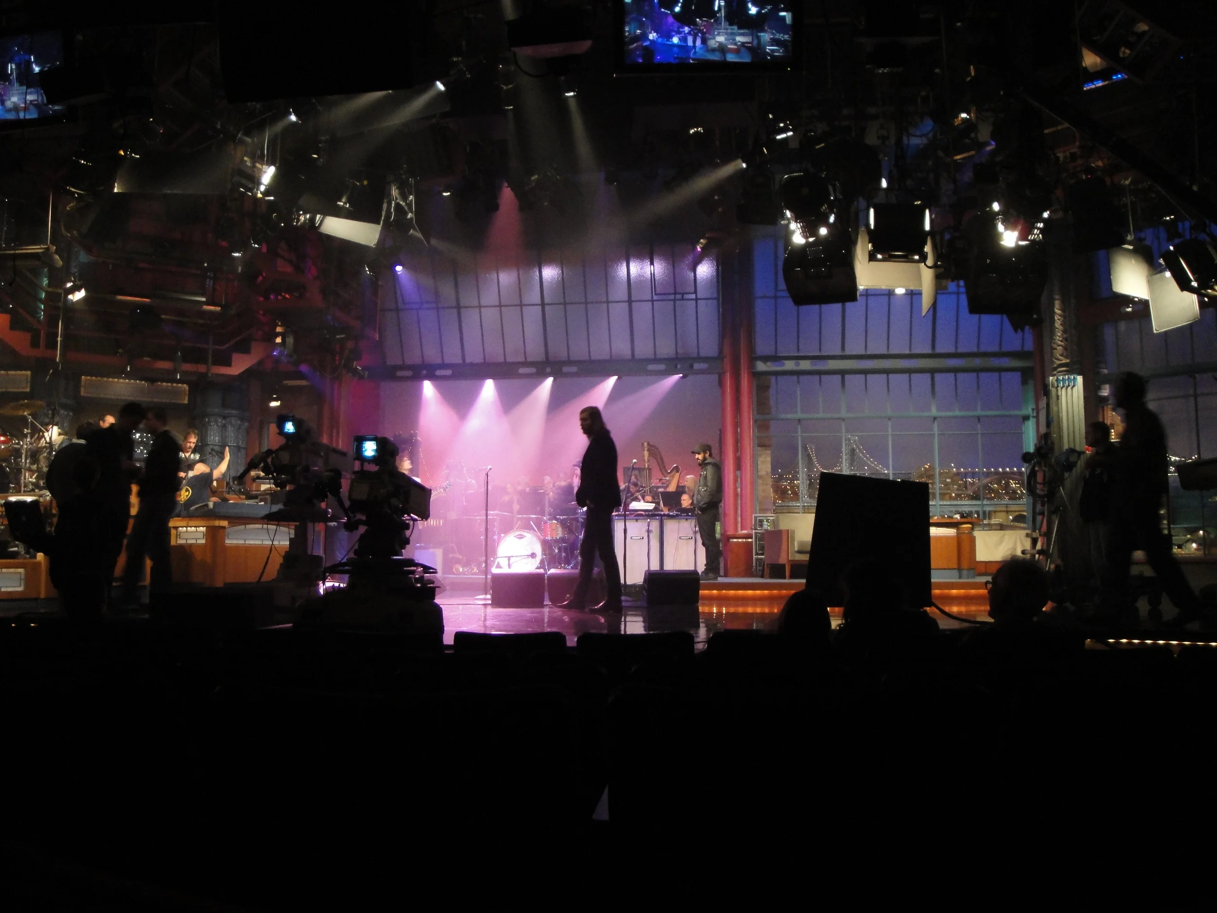  Performing with&nbsp; The Killers&nbsp; on&nbsp; The Late Show with David Letterman  