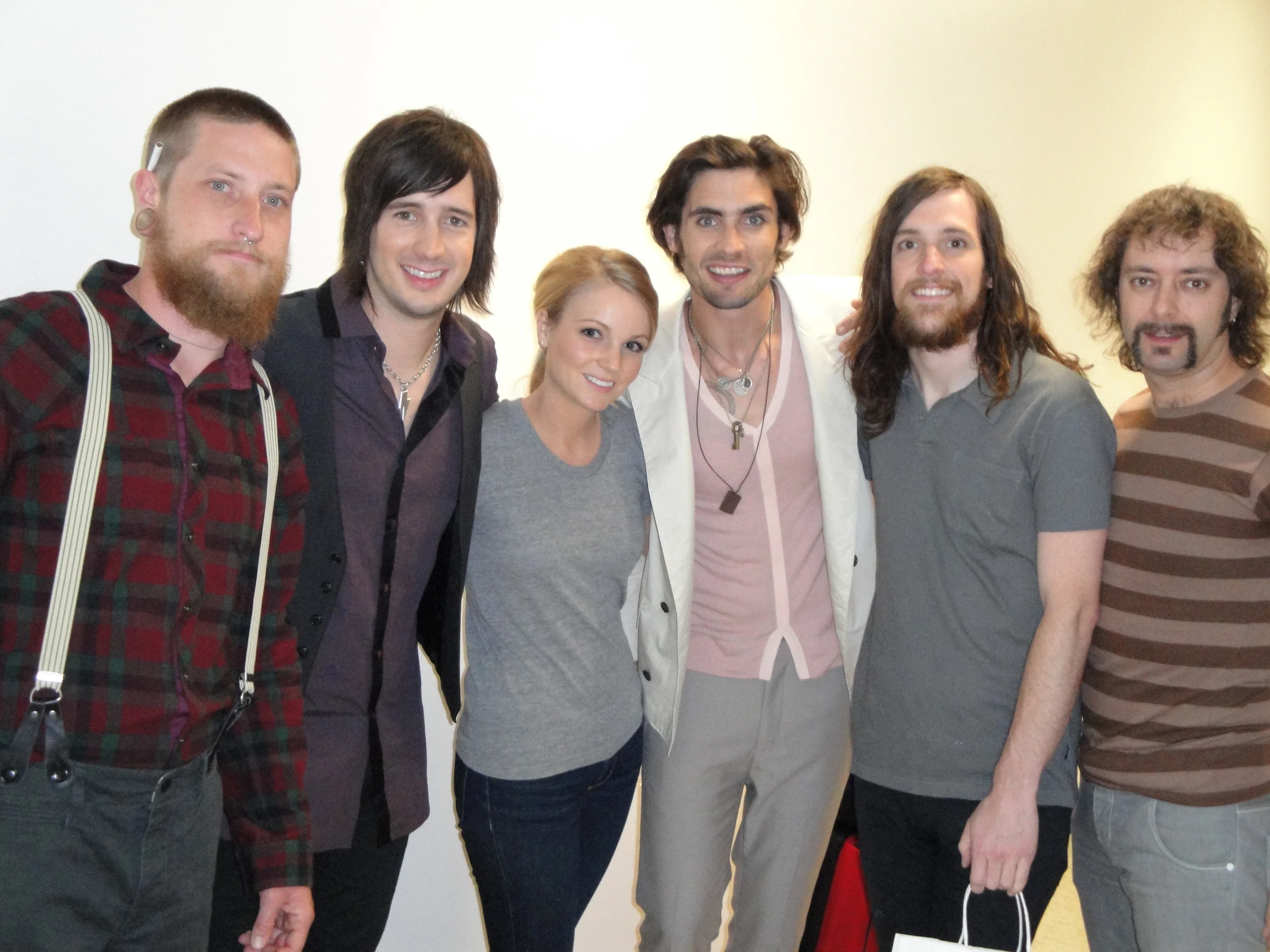  Backstage with  The All-American Rejects &nbsp;at&nbsp; The Late Late Show with Craig Ferguson  