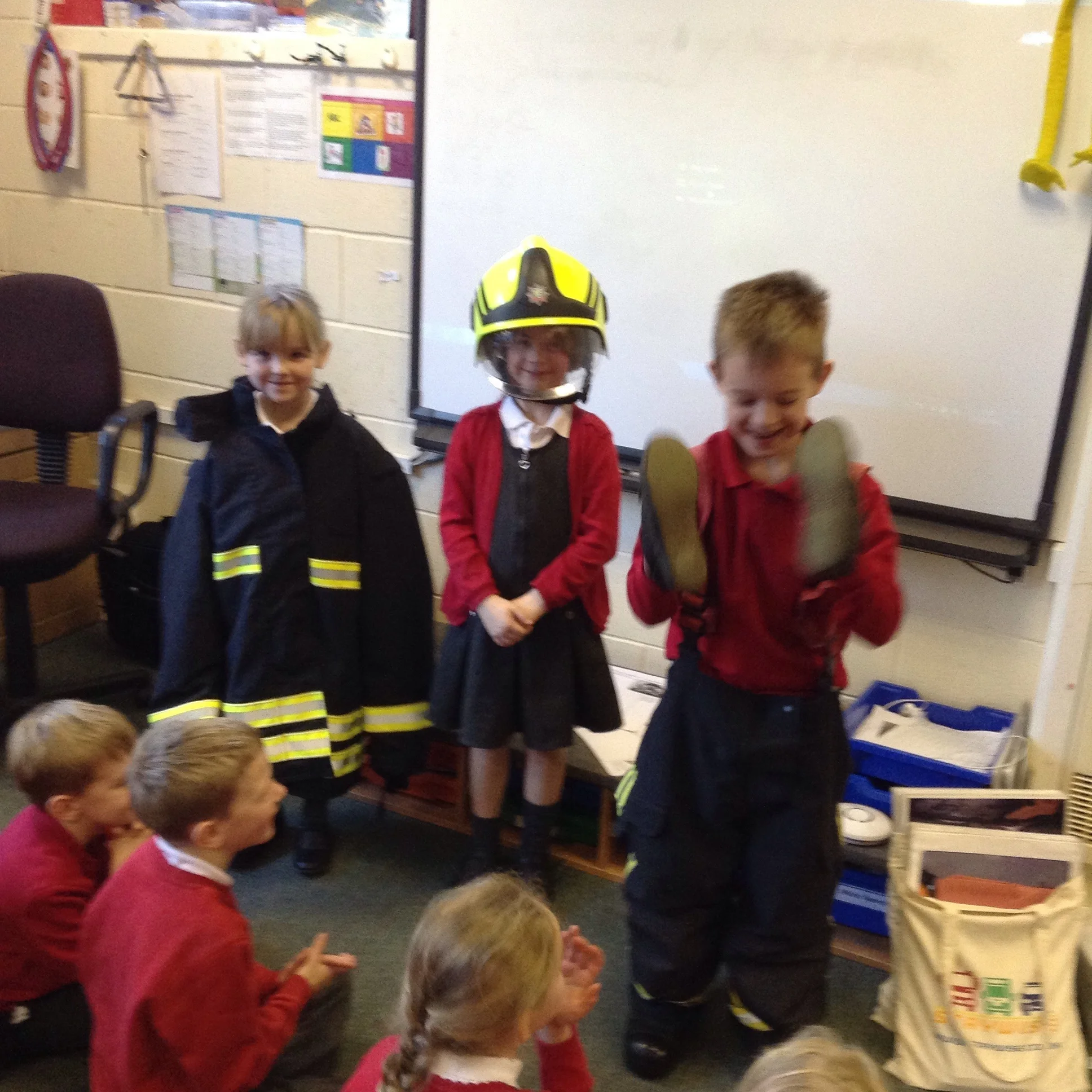 Our very own firefighters!