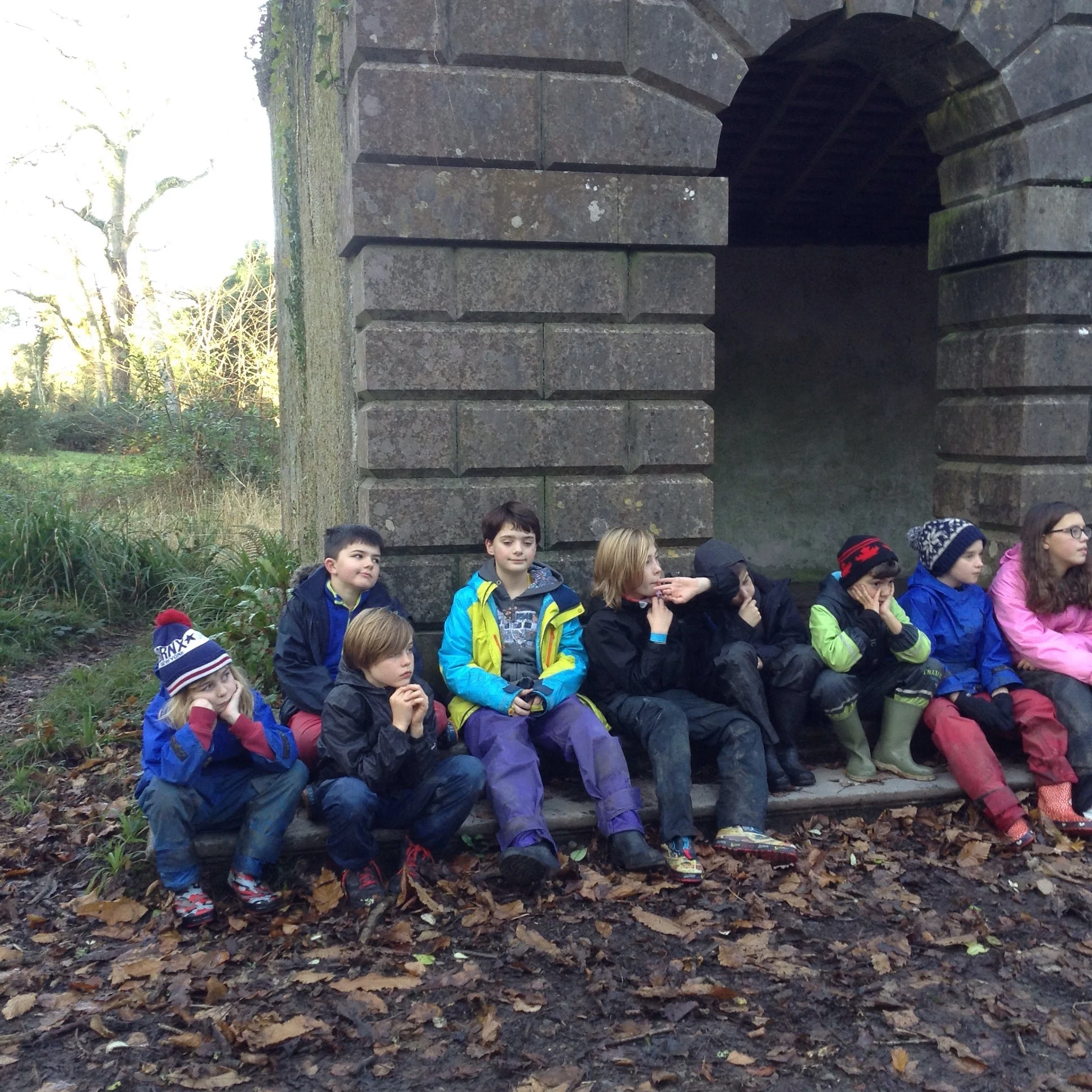 Learning the ins and outs of orienteering.