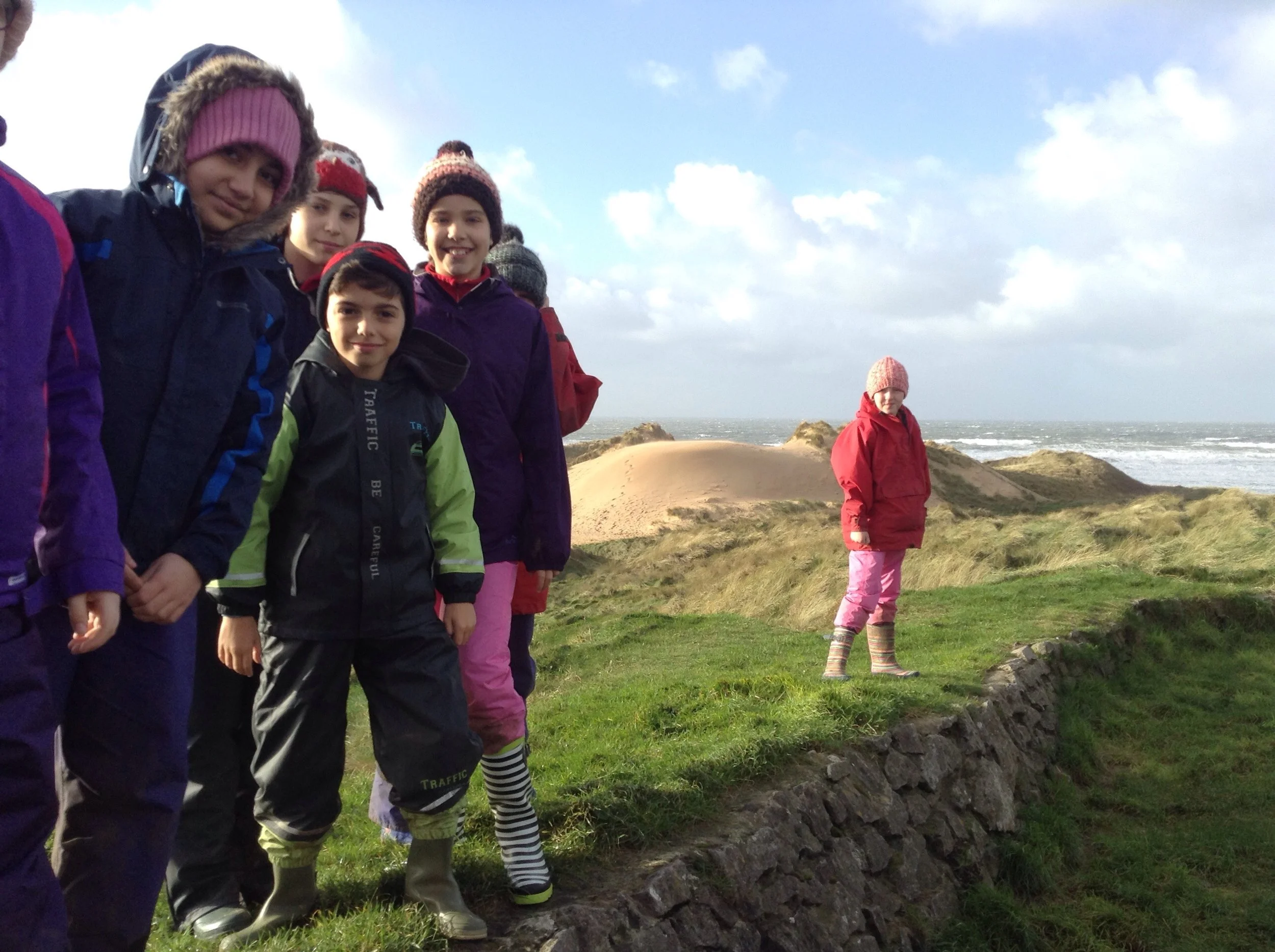 We arrive at Freshwater West!