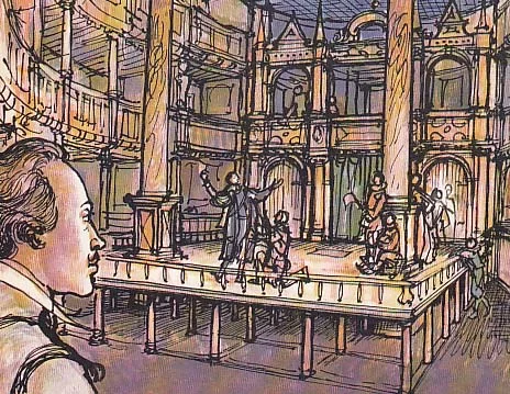 Shakespeare directing.