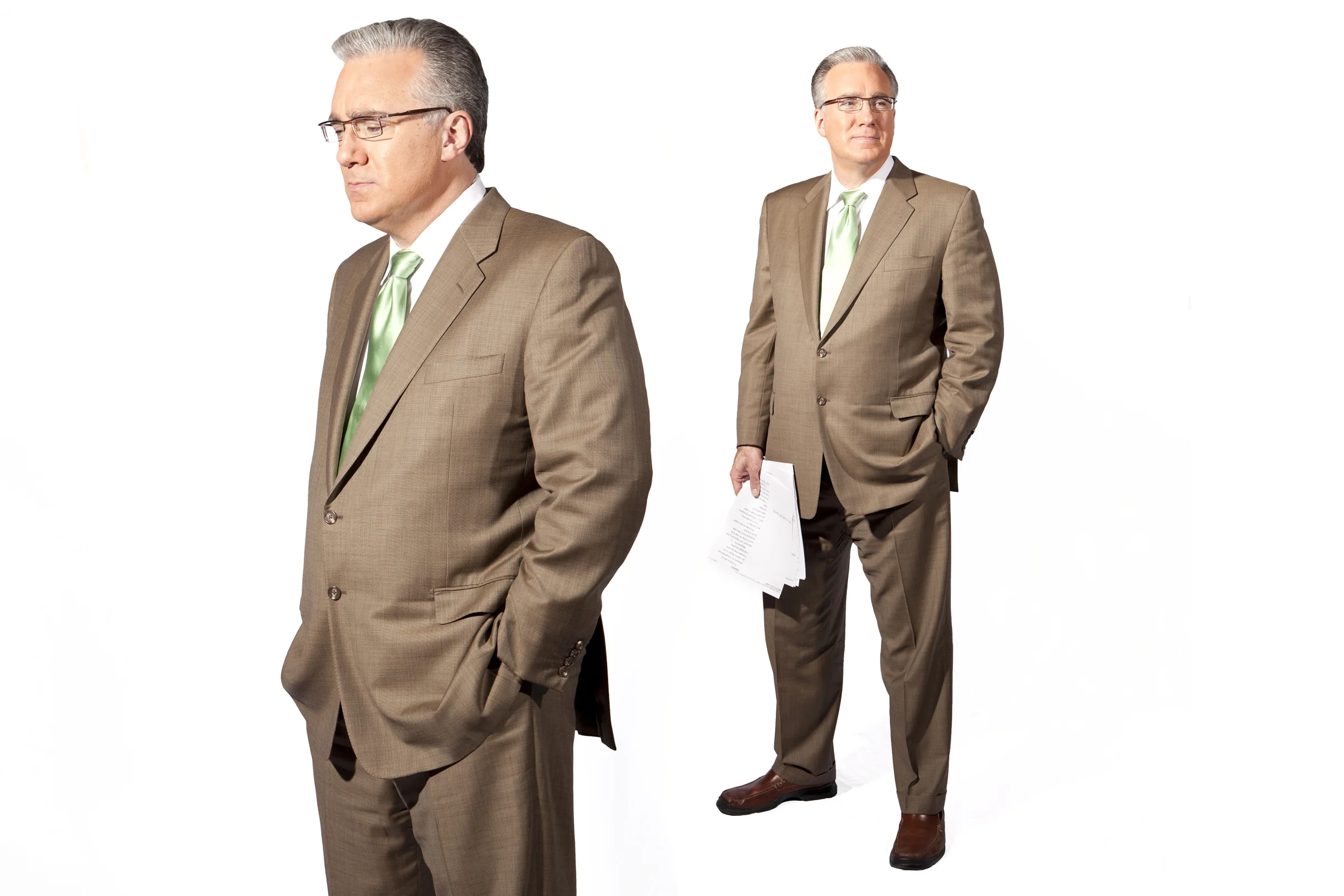 Keith Olbermann for The New York Times Magazine.
