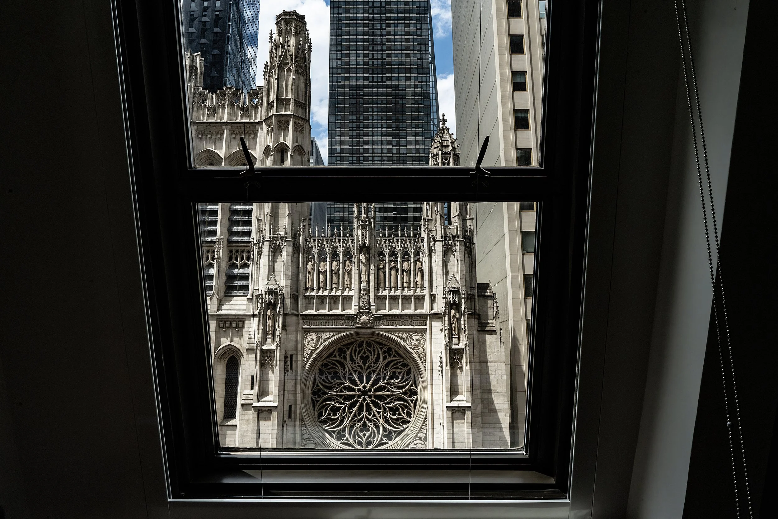  St. Patrick’s Cathedral in New York City. 