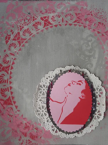 Girl with Doily
