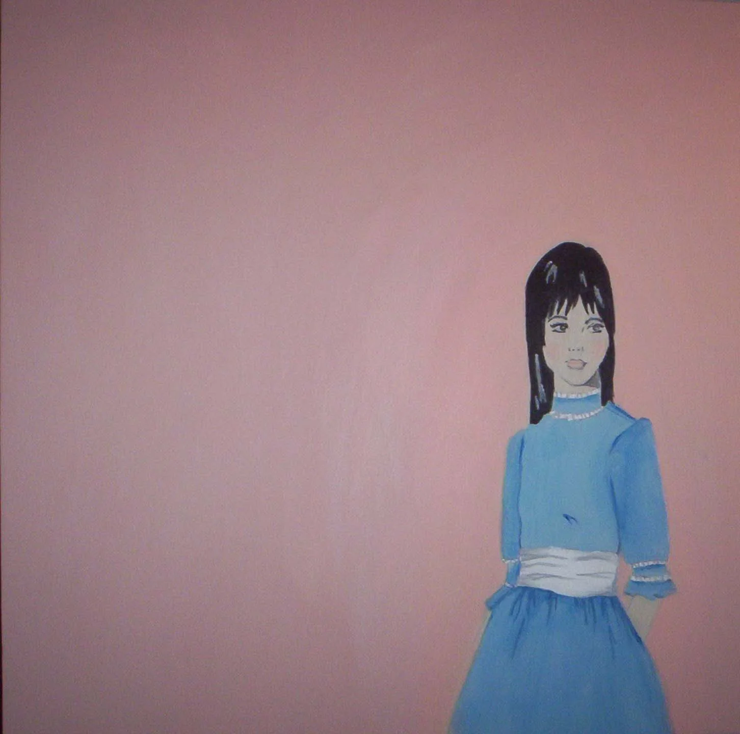 Girl in the Blue Dress