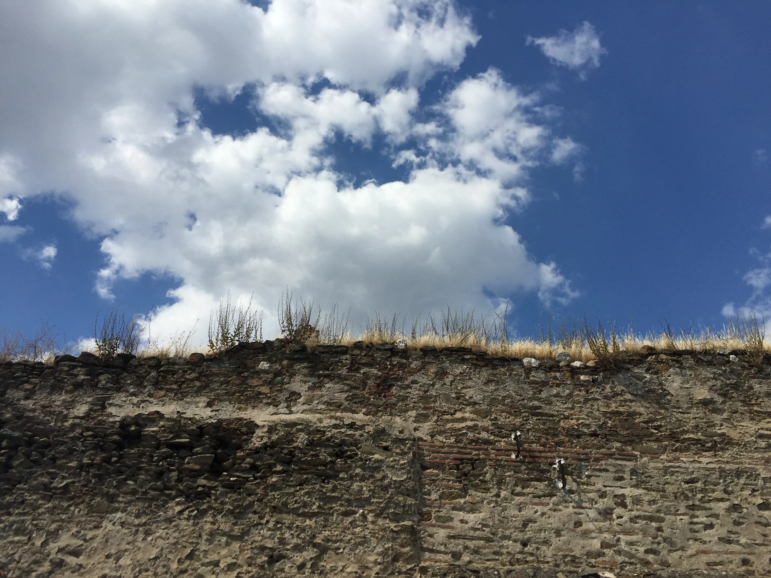The famous wall from middle earth