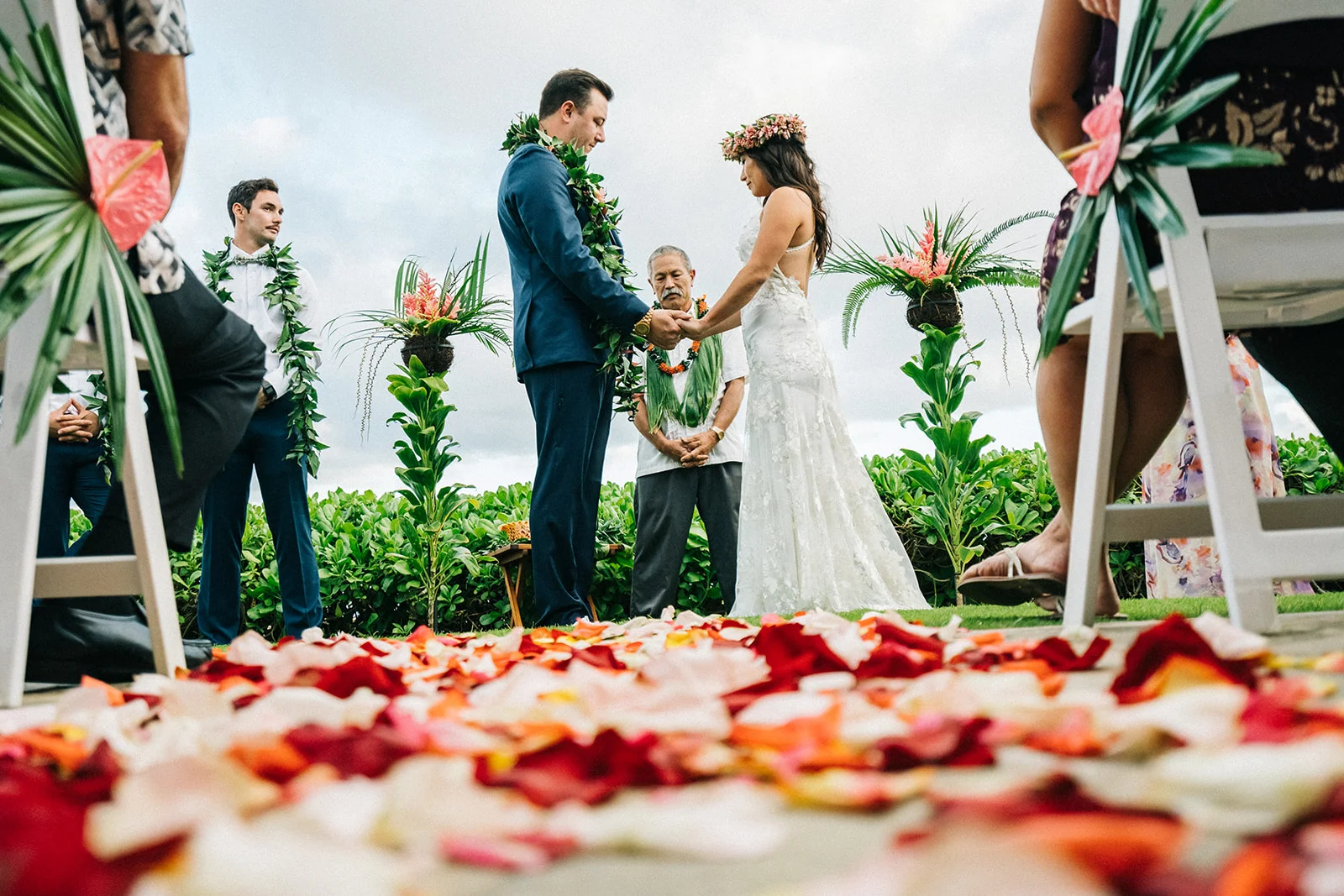 Kari & Lee, Wailua wedding