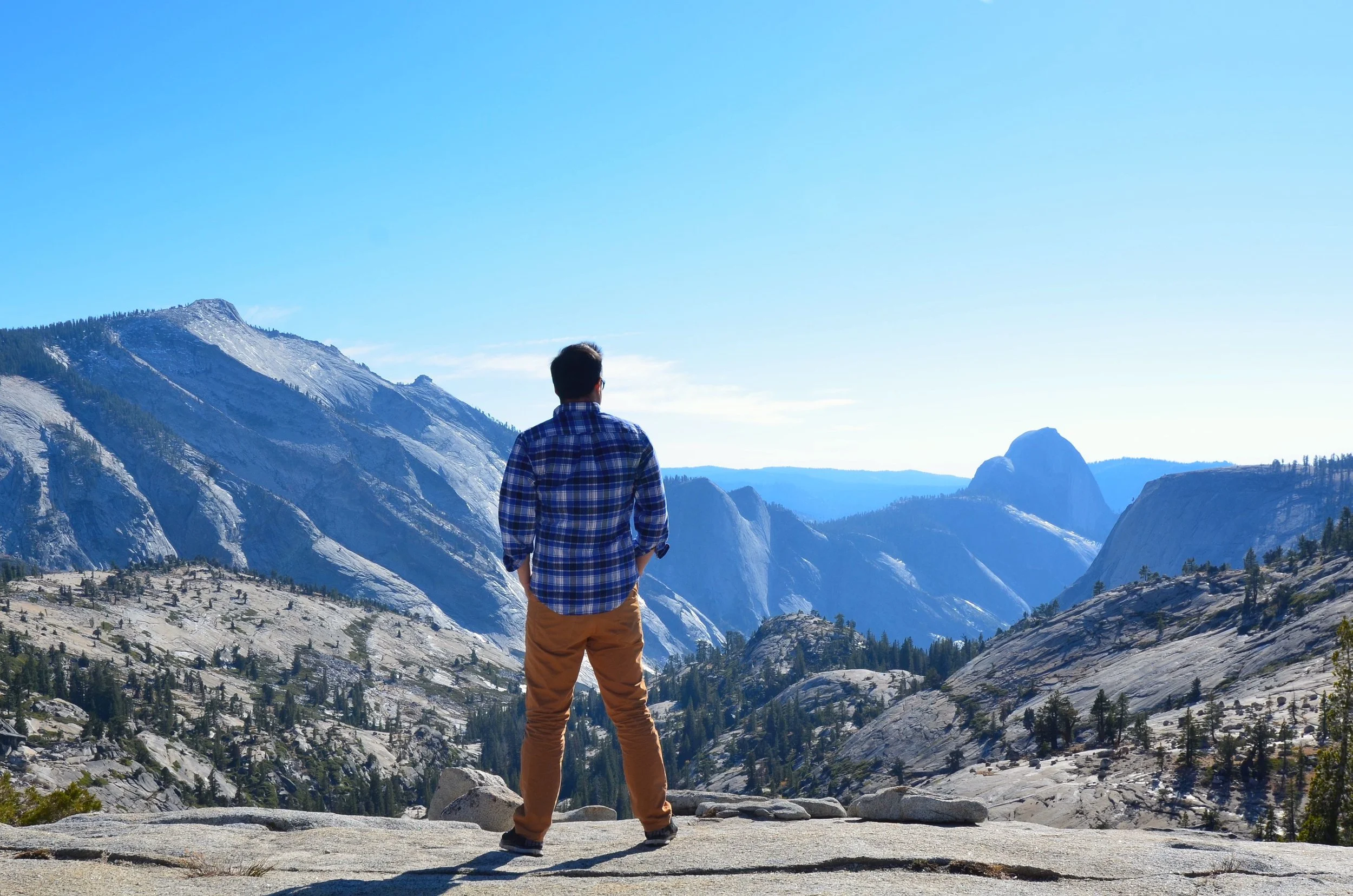 Climbing (figuratively speaking)= Peak Living. Yosemite, USA
