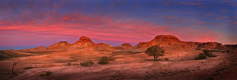 "Painted Desert Panorama", by David Smith, AFIAP, FAPS