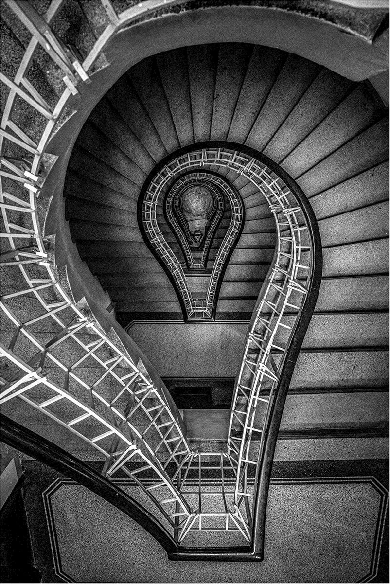 Barbara Seidel LPSNZ EFIAP~Lightglobe-Stairway