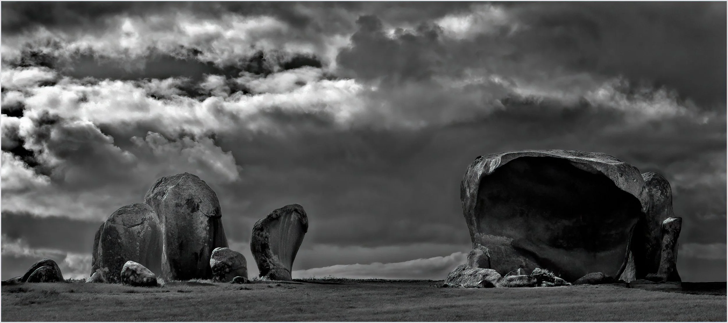 23 Brenda Jones, EFIAP FAPS Murphys haystacks 02 Monochrome Digital.jpg