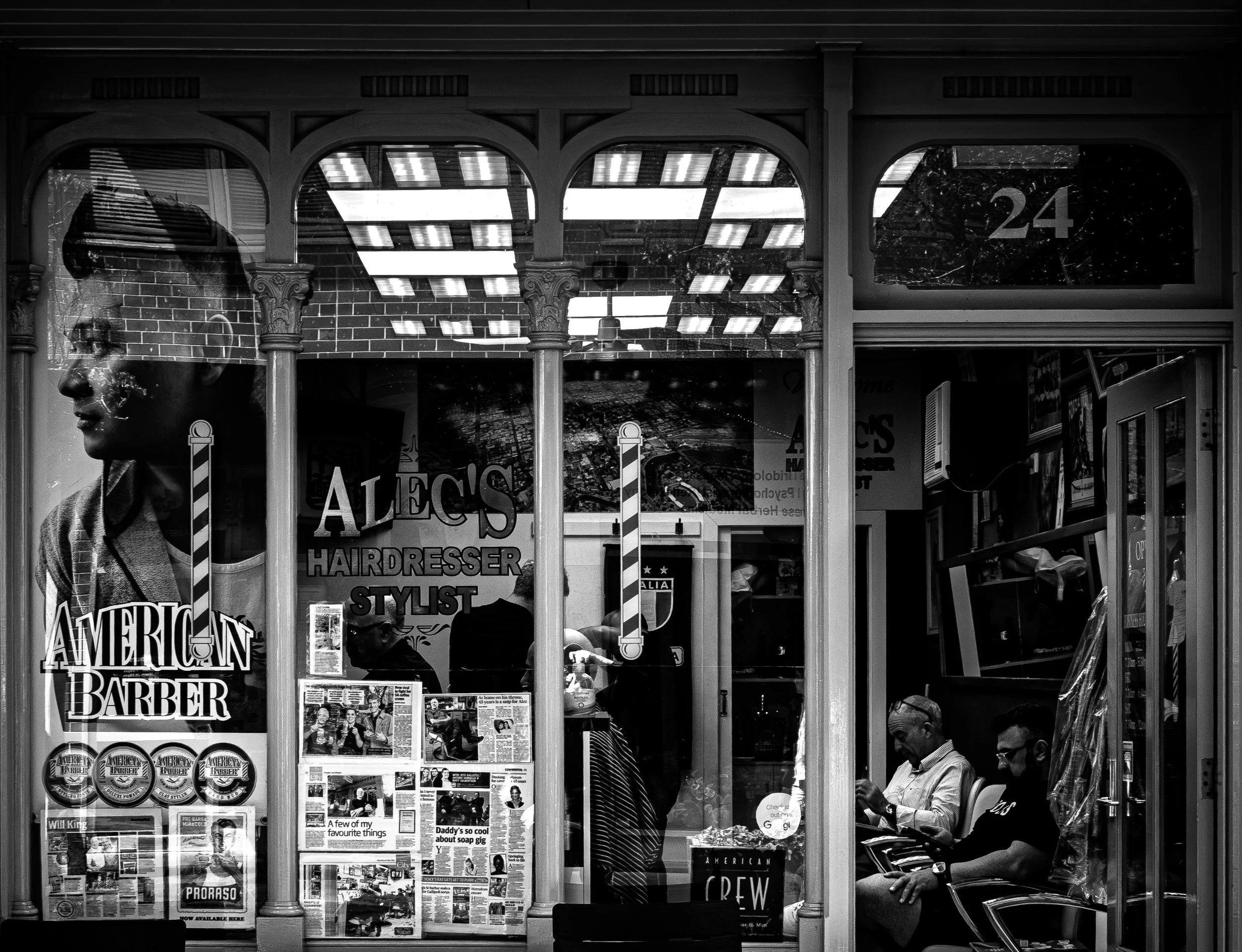 23 Chris O'Brien Look Sharp at Alec's 02 Monochrome Digital.jpg