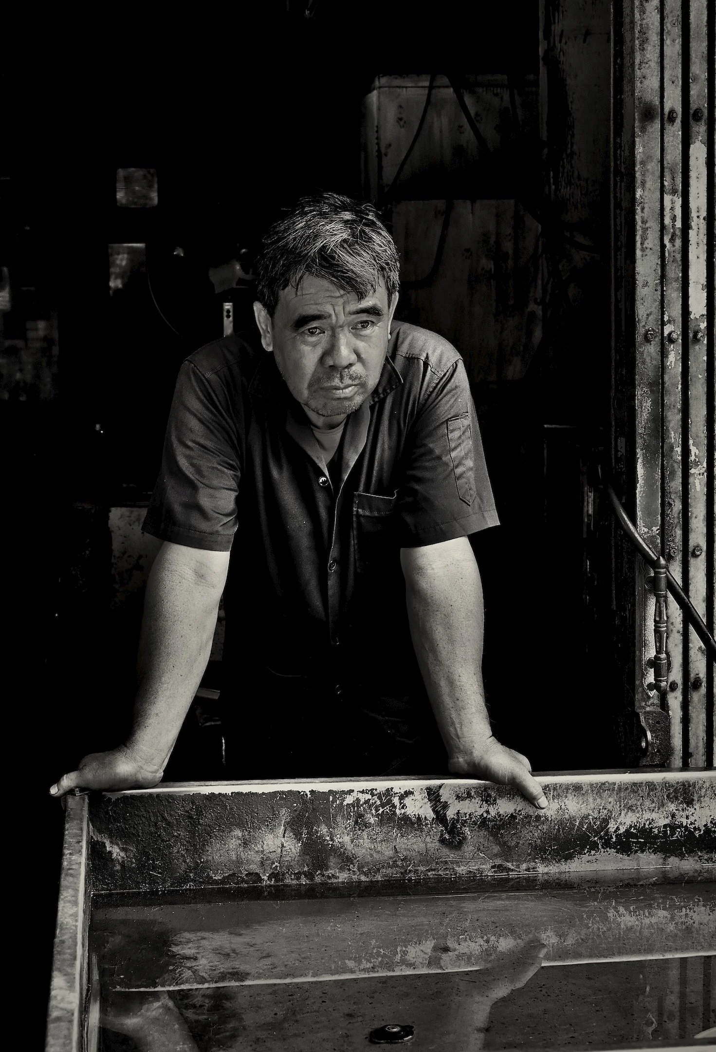23 Michael Philpots-Green Taking Pause to Reflect. 02 Monochrome Digital.jpg