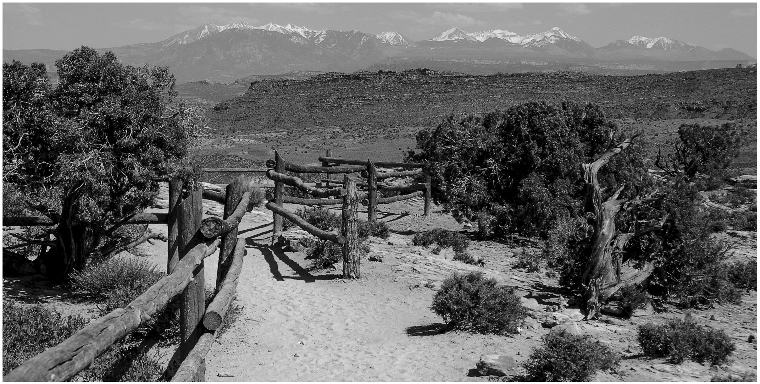 23 Ron Jackson, EFIAP FAPS SSAPS Path to the hills 02 Monochrome Digital.jpg
