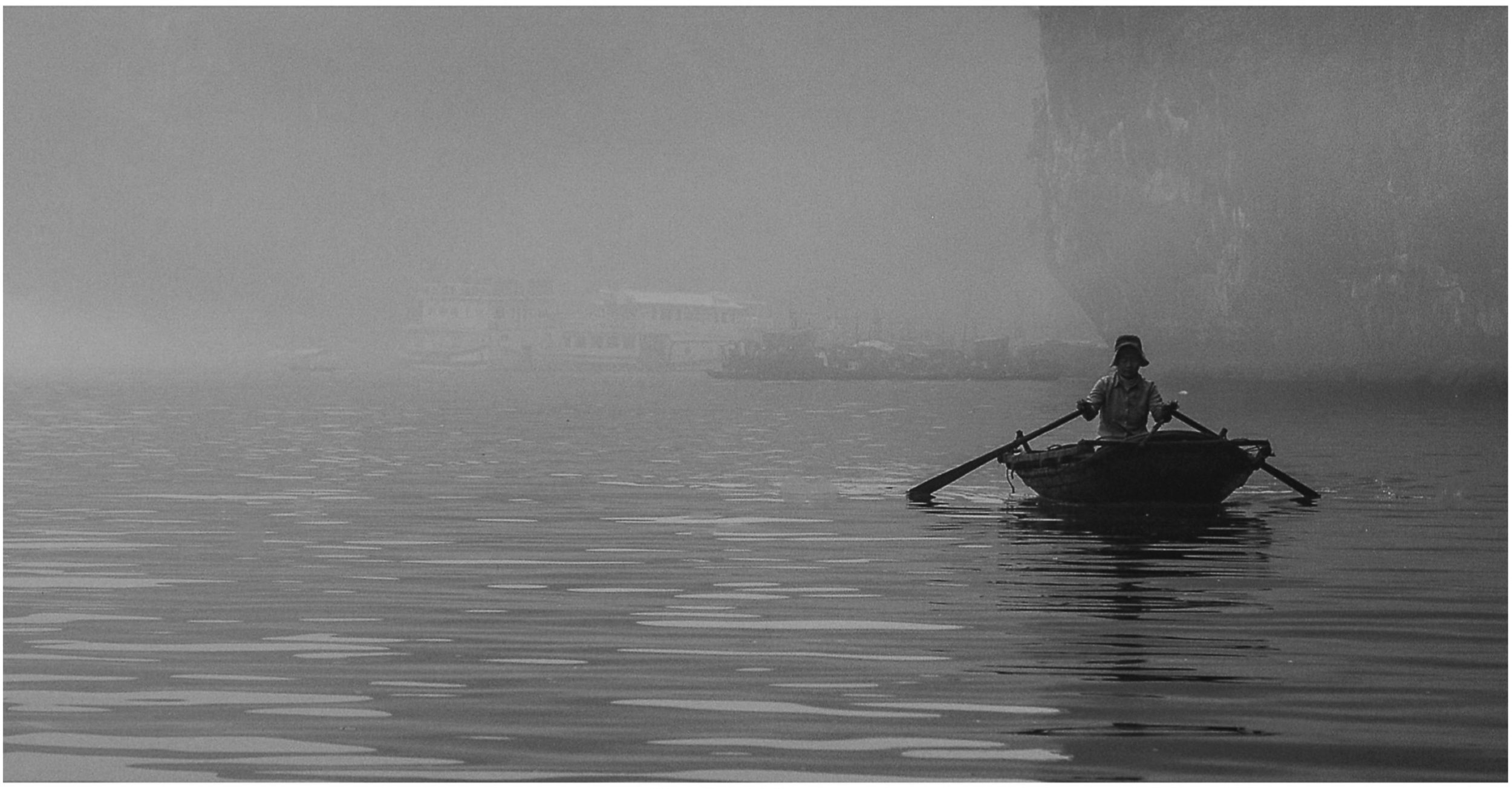 25 Ron Jackson, EFIAP FAPS SSAPS Morning fisherman 02 Monochrome Digital.jpg