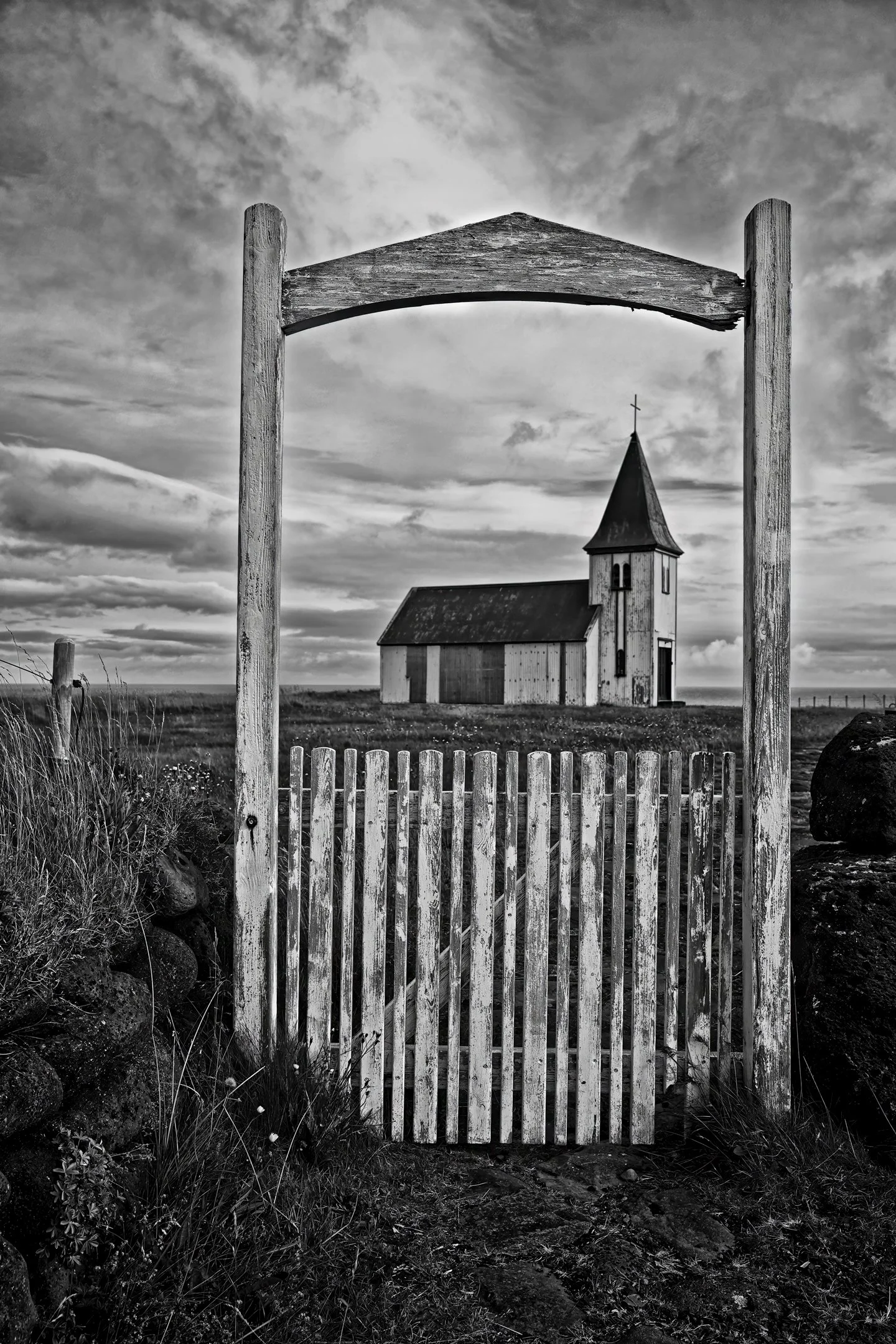 23 Paul OLeary The Church Gate 08 Monochrome Print.jpg