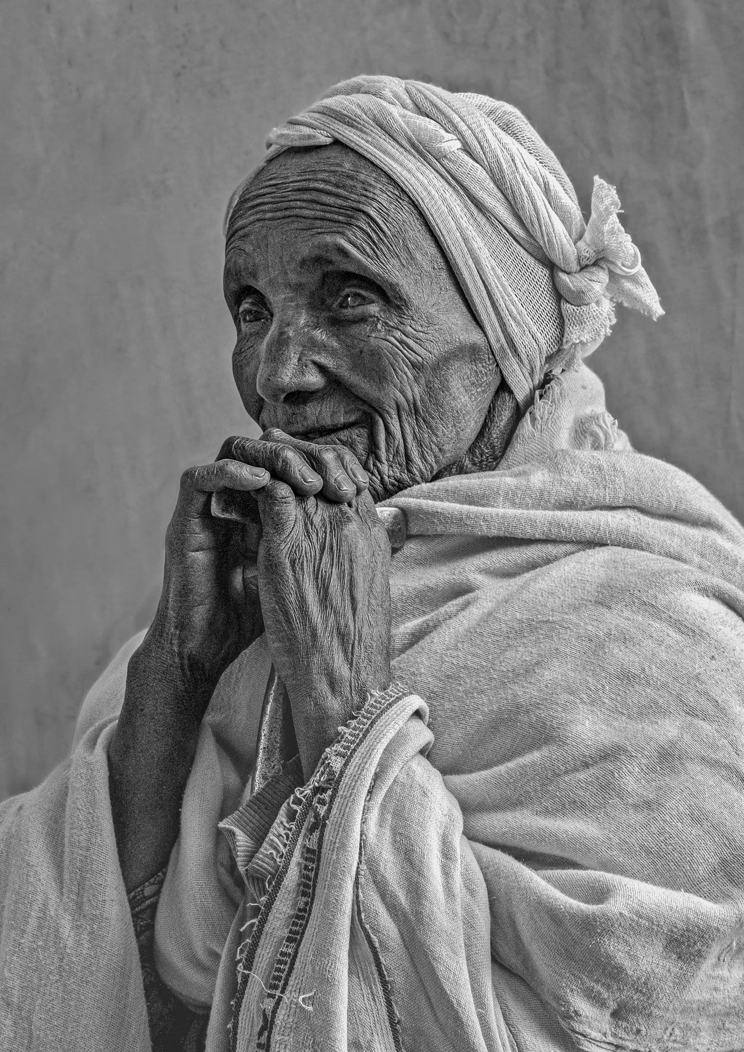 29 Philip Hardy, AAPS Ethiopian Woman 08 Monochrome Print.jpg