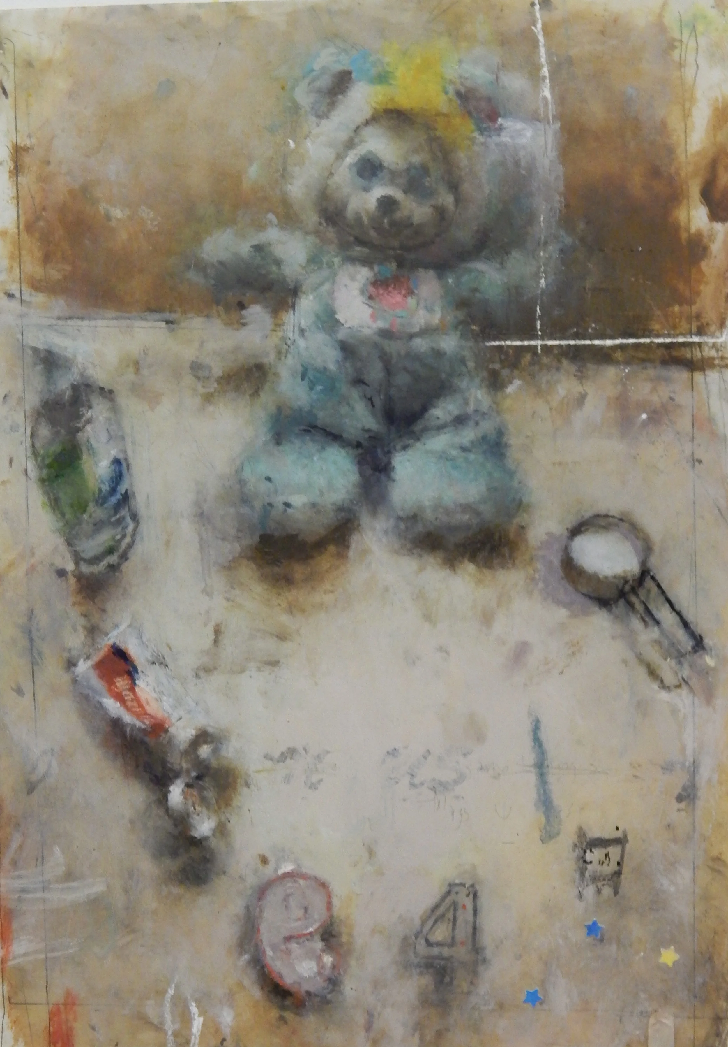 Still Life with Bear Doll