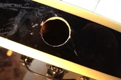 guitar repair side damage