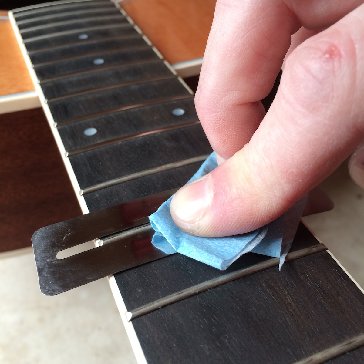 Maintenance: Clean and Polish Your Frets — Haze Guitars