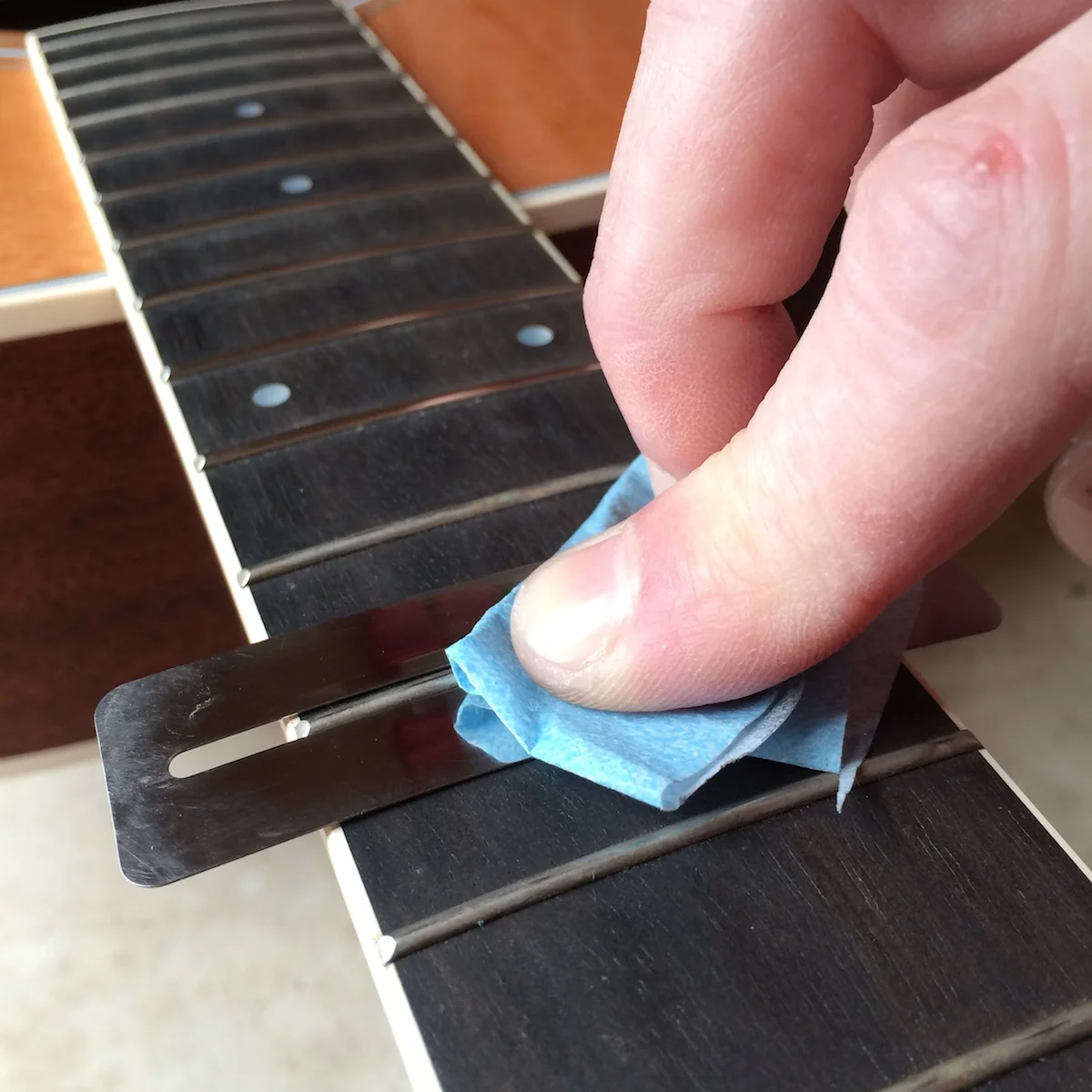 Maintenance Clean and Polish Your Frets — Haze Guitars